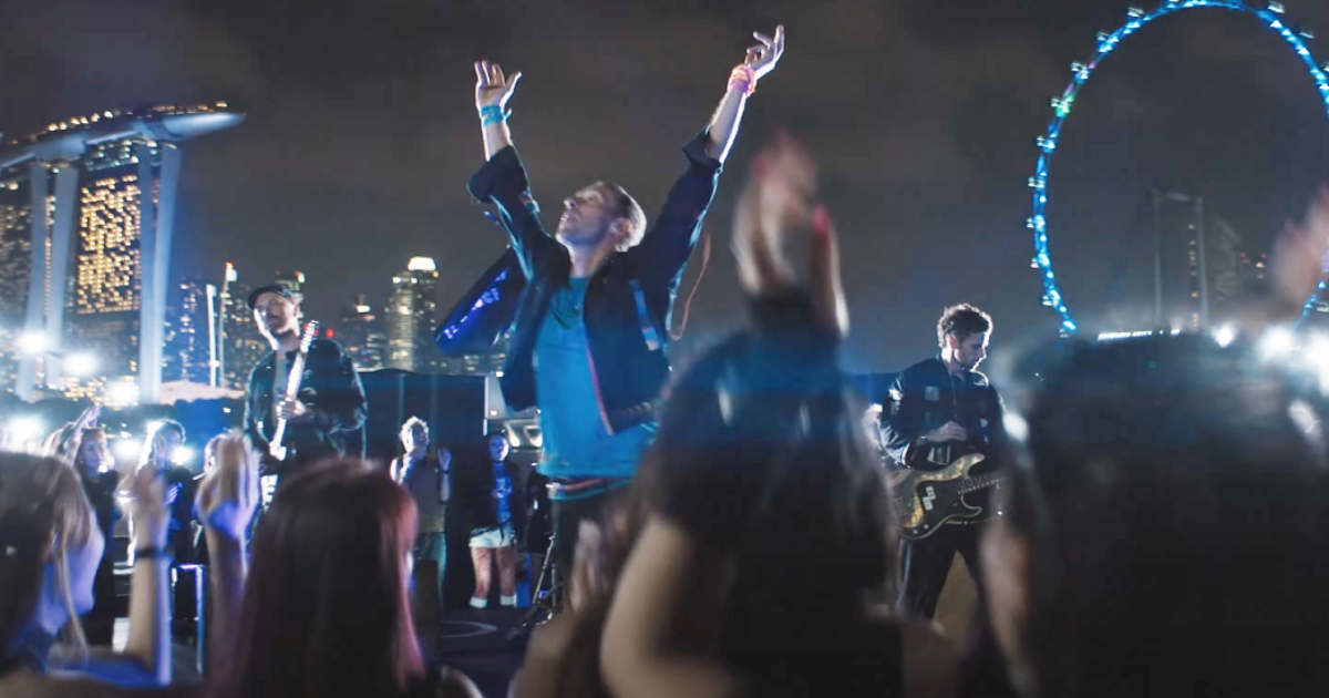 Muzyczny Singapur: Coldplay – Man in the moon
